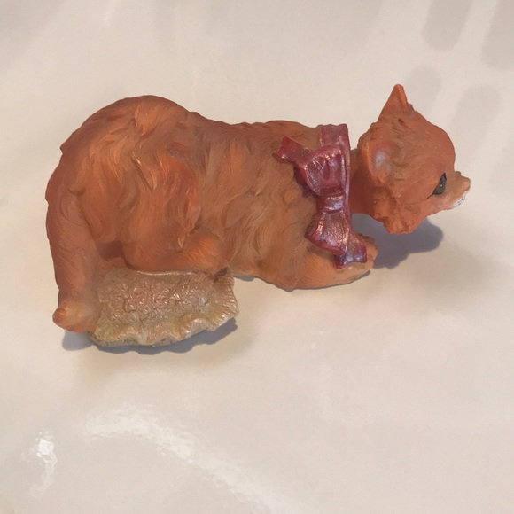 A vintage figurine of the bobble head cat. Rare - Picture 3 of 8